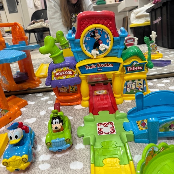 2018 Mickey Mouse Clubhouse train VTech Go! Go! Disney Choo-Choo Express goofy - Picture 2 of 6